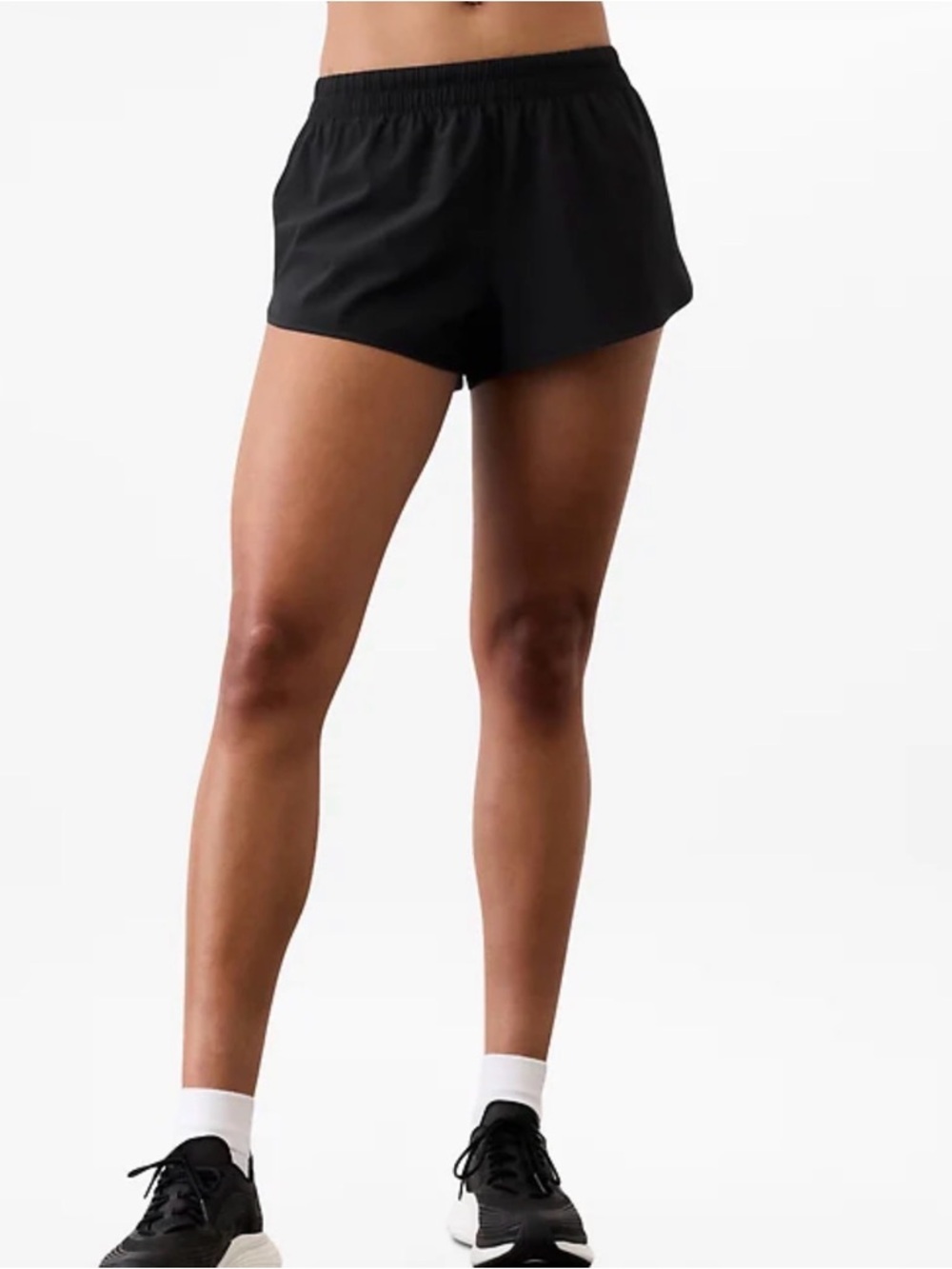 Athleta Speedwork Mid Rise 2 1/2” Running Short in Magenta
